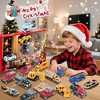 Aoibox Advent Calendar 2025 24 Piece Alloy Car Toy Set for Kids Christmas Countdown Calendar Gift for Boys Girls Ages 3 and Up - 2 of 4