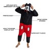 Disney Mickey Mouse Adult Long Sleeve Hooded Kigurumi Onesie Costume Cosplay Suit - 2 of 4
