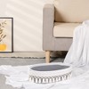 REGALWOVEN Cotton Rope Self-supporting Handcrafted Compact Multi-Use Open Storage Bins 13 x 5.9 x 3.9 Inch 1 Pack - 4 of 4