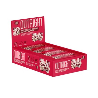 Outright White Chocolate Cranberry Peanut Butter - 12pk