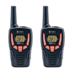 Cobra microTALK® GMRS/FRS Walkie Talkies Pair, Black, CXT390 in Blue - 1 of 4