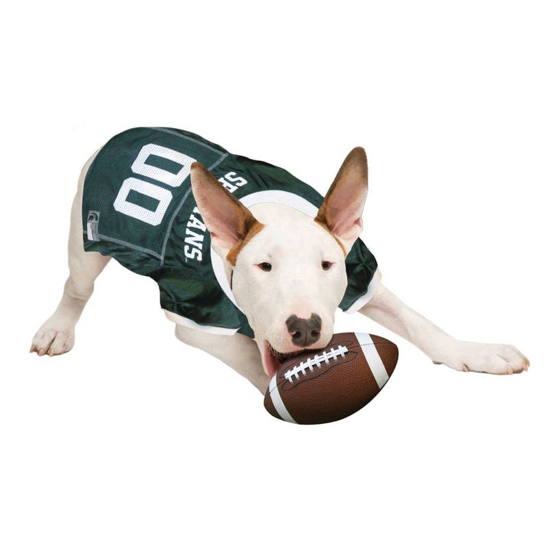 NCAA Michigan State Spartans Pets Mesh Jersey, 3 of 5