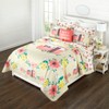 The Lakeside Collection Floral Camper Bedding Ensemble - King Quilt - 2 of 4