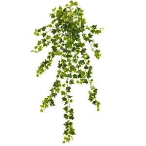 Nearly Natural 35-in Ivy Artificial Hanging Plant (Set of 4) - 1 of 2