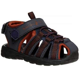 Beverly Hills Polo Club Boys Closed Toe Sport Sandals Summer Shoes for Walking Hiking Outdoor (Little Kid)