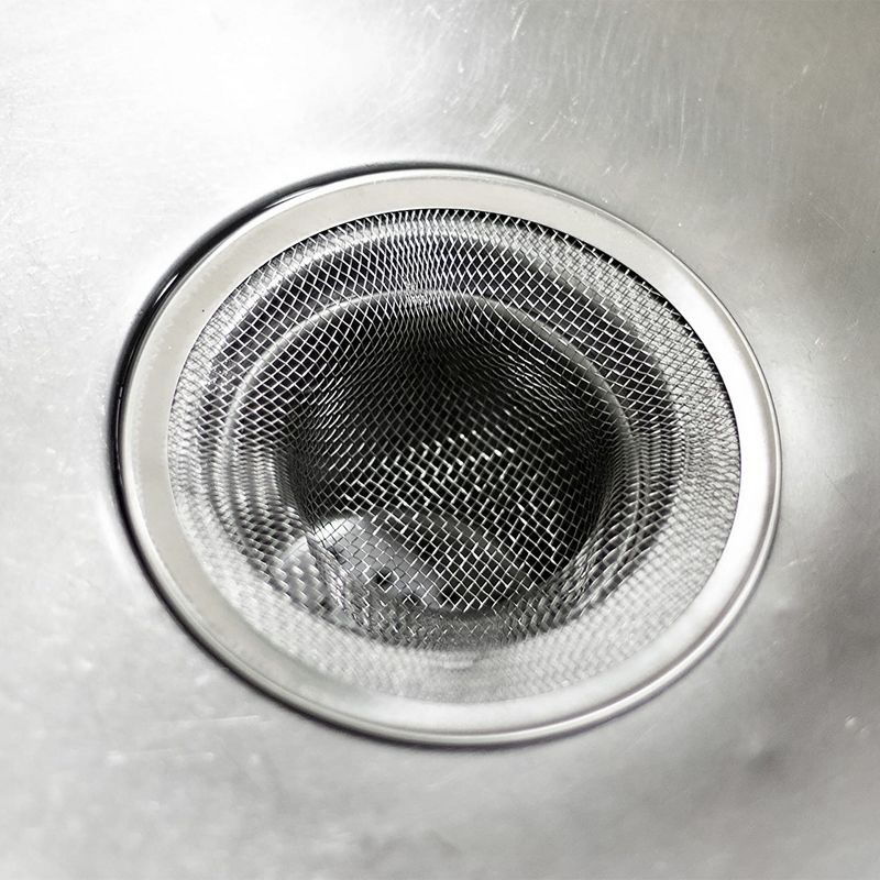 Juvale Juvale 4-Pack Stainless Steel Kitchen Sink Drain Strainer, Mesh Screen Drainer and Hair Catcher (4.3", 2.8" and 2.1"), 4 of 9