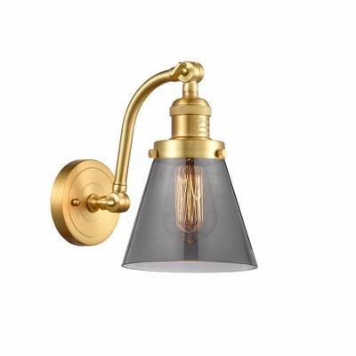 Cone - 1 Light Wall Sconce In Industrial Style-11.5 Inches Tall and 6.5 Inches Wide