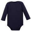 Touched by Nature Baby Boy Organic Cotton Long-Sleeve Bodysuits 5pk, Constellation - image 2 of 4