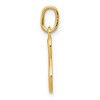 Black Bow Jewelry 14k Yellow Gold, Claire Collection Mini Lower Case Initial S Charm - 2 of 4