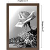 Americanflat Poster Frame in Walnut with Polished Plexiglass - Horizontal and Vertical Formats - Wall Mounted - 12" x 18" - 2 of 4