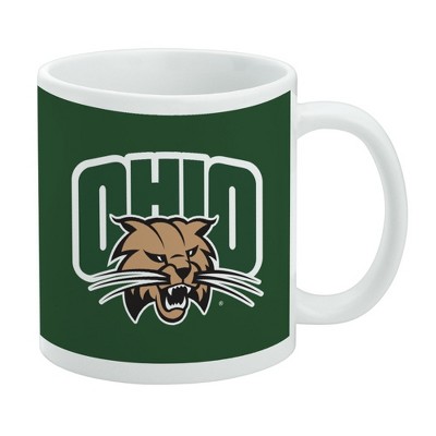 Ohio University Primary Logo Ceramic Coffee Mug Novelty Gift Mugs for Coffee Tea and Hot Drinks 11oz White