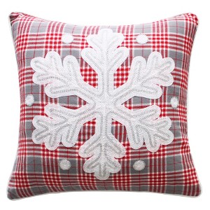 Winterland Holiday Decorative Pillow Multi-Color - Levtex Home - 1 of 4