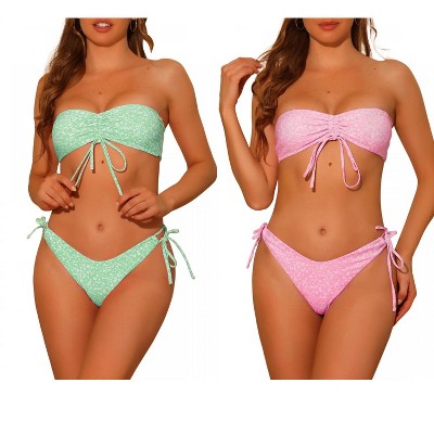 light green, pink