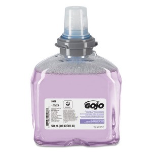 GOJO TFX Luxury Foam Hand Wash, Fresh Scent, 1,200 mL Refill, 2/Carton - 1 of 4
