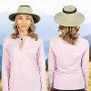 SUN Cube Sun Hat For Men, Women Wide Brim Safari Hat, Hiking Hat UV Sun Protection, Bucket Boonie Hat - 3 of 4