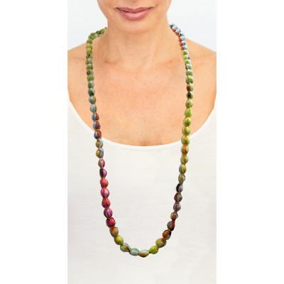Beachcombers Long Colorful Beaded Necklace