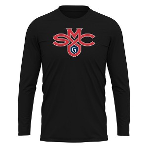 Saint Marys College of California Adult Sport Long Sleeve Shirt Primary Logo, Black - 1 of 4