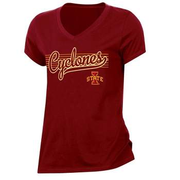 NCAA Iowa State Cyclones Women's V-Neck T-Shirt