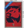Trends International NHL Florida Panthers - Logo 25 Framed Wall Poster Prints - 3 of 4