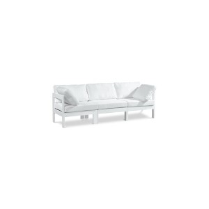 Meridian Furniture,Nizuc Water Resistant Fabric Outdoor Patio Modular Sofa - 1 of 4