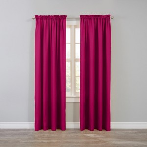 BrylaneHome BH Studio Microfiber Rod-Pocket Panel - 1 of 4