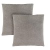 Kumasinova 1PC/2PCS 18" Square Throw Pillows with Insert,Hypoallergenic Decorative Pillows,Bed Pillows and Couch Pillows for Modern Home Decor - 2 of 4