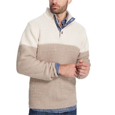 Weatherproof Mens Textured Pullover Sweater