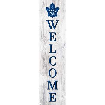 NHL Toronto Maple Leafs 48" Welcome Leaner