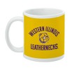 Western Illinois Leatherneck Ceramic Coffee Mug Novelty Gift Mugs for Coffee Tea and Hot Drinks 11oz White - 3 of 4