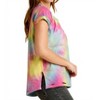 Women's Distressed Tie Dye Top - umgee - 2 of 4