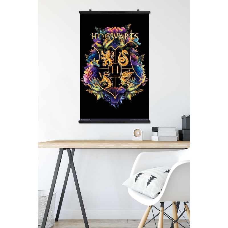 Trends International The Wizarding World: Harry Potter - Floral House Crests Unframed Wall Poster Prints, 5 of 6