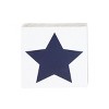 C&F Home Red White and Blue Squares Table Drink Sitters 4th of July U.S.A. Patriotic Set of 3 - 4 of 4