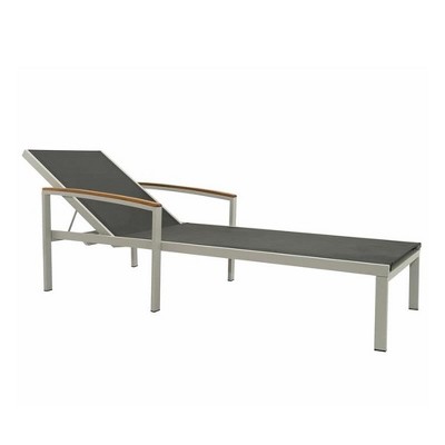 Carolina Living Braylee Reclining Chaise Lounge - Black