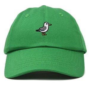Dalix Seagull Embroidered Cap Cotton Baseball Hat Bird Womens - 1 of 4