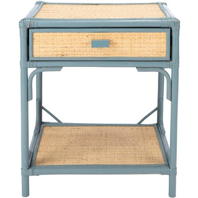 Roya 1 Drawer 1 Shelf Nightstand  - Safavieh