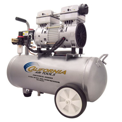 Twin Cylinder 1 HP 4-Gallon Oil-Free Silent Air Compressor