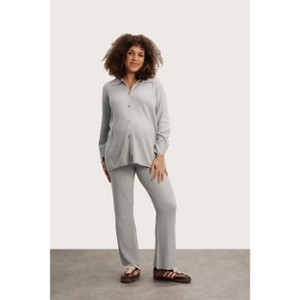 NOM Maternity Georgina Knit Pants - 1 of 4