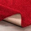 Hauteloom Burgandy Solid Area Rug - 4 of 4