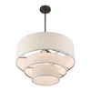 Livex Lighting Gladstone 4 - Light Pendant in  English Bronze - 4 of 4