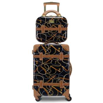 SarahFace 2 Pieces Luggage Sets - Forest Green China / 13 20