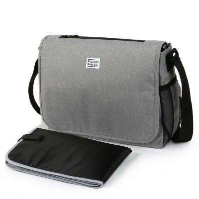 Image of Fulton Bag Co. Messenger - Gray