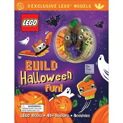 Lego Books Build Halloween Fun activity Book With Minifigure