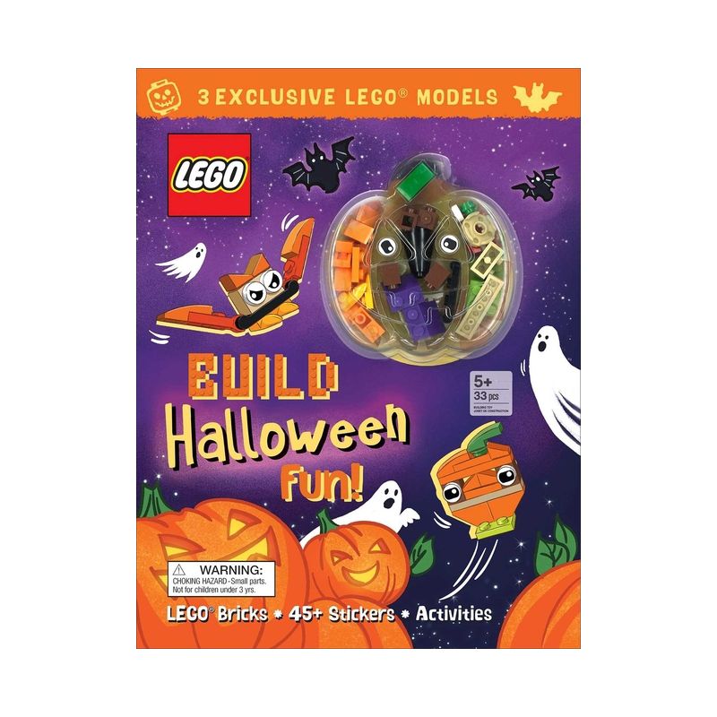 Lego Books: Build Halloween Fun - (Activity Book with Minifigure) by  Ameet Publishing (Paperback), 1 of 4