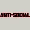 Men's Design By Humans ANTI-SOCIAL BEHAVIOR By Abstractofficial T-Shirt - 2 of 2