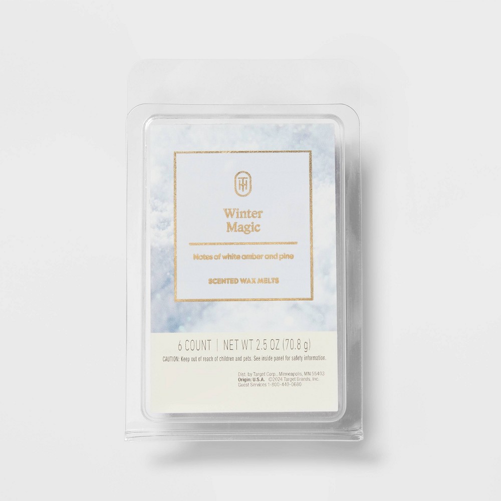 6ct Winter Magic Wax Melts 2.5oz - Threshold