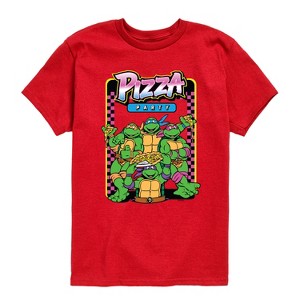 Boys' - Teenage Mutant Ninja Turtles - Faux Arcade Short Sleeve Graphic T-Shirt - 1 of 3