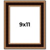 PosterPalooza | Photo Size Weathered Gold Picture Frame - UV Acrylic, Foam Board Backing, Hanging Hardware - 2 of 4