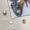 Art Remedy On Her Way Colorful buterfly and flowers wall art Framed - 4 of 4