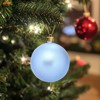 Unique Bargains Plastic Party Wedding Christmas Box Packed Hanging Ornament Balls 2.4" 24 Pcs - 4 of 4