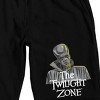 Twilight Zone Kanamit Men's Black Lounge Shorts - image 2 of 4